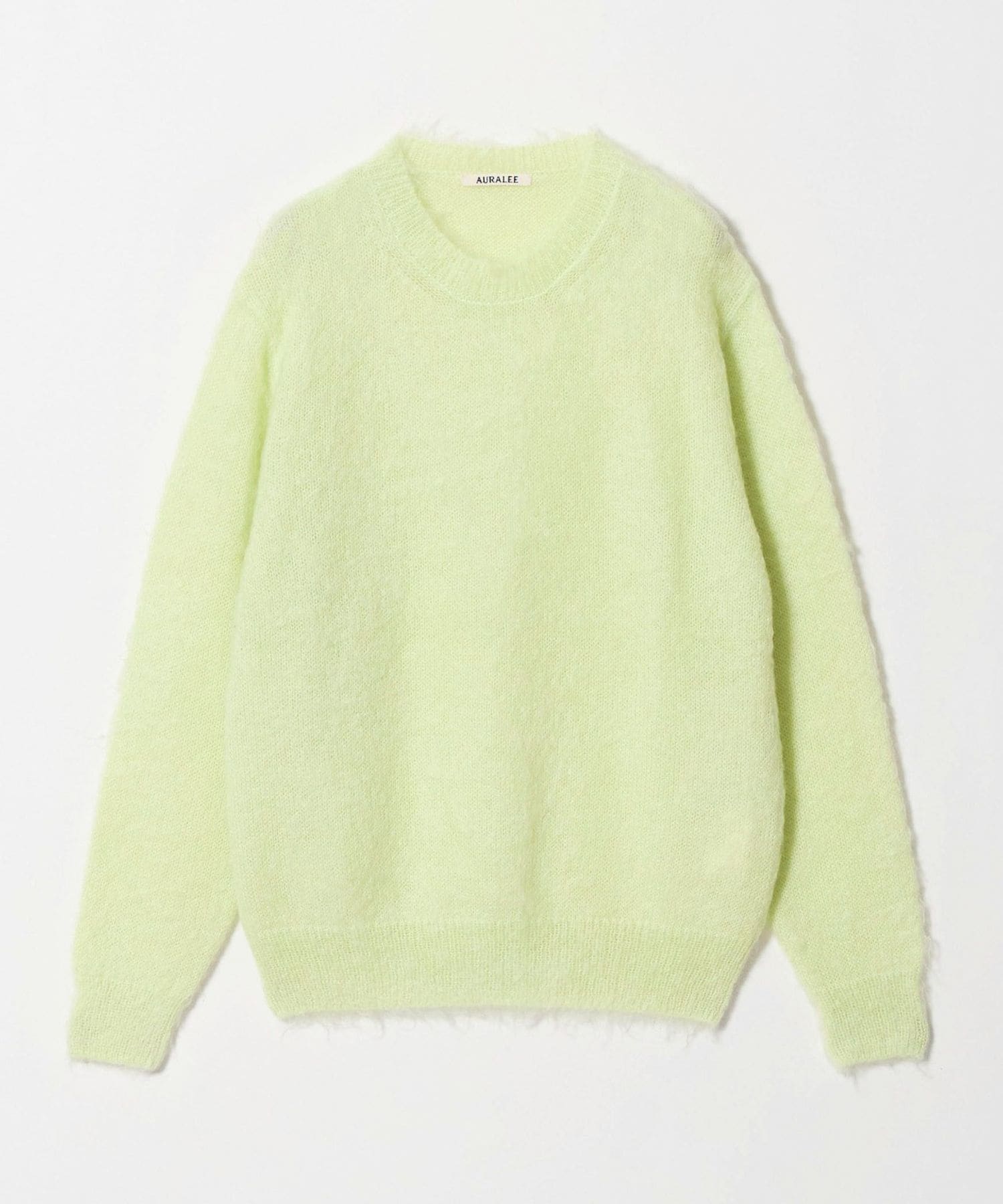 AURALEE＞BRUSHED MOHAIR KNIT PULLOVER/ニット