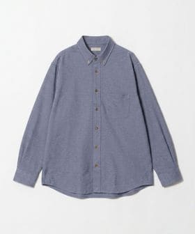 BEAUTY&YOUTH/クイック ストレッチ シャンブレー ボタンダウン シャツ SLIM型 タテヨコストレッチ/シャツ / ブラウス