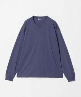 H BEAUTY&YOUTH/＜H＞ハイブリッドコットン チューブ クルーネックロングスリーブ/Tシャツ / カットソー
