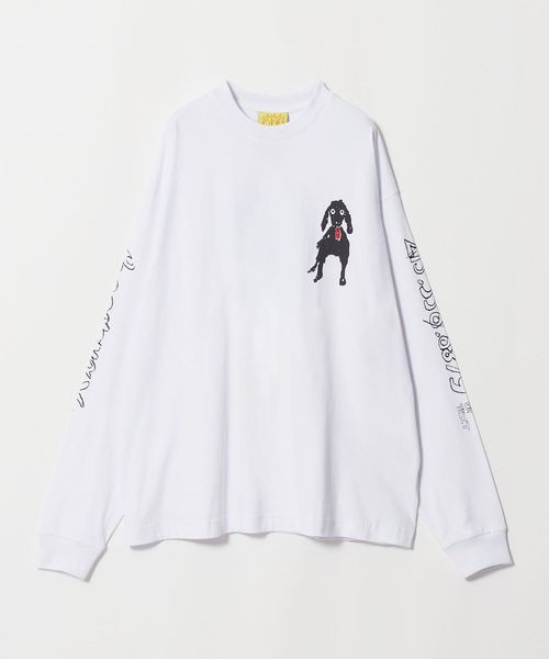 SOLID WASTE/＜SOLID WASTE＞DOG/GOODTIME LONG―SLEEVE T―SHIRT/カットソー/Tシャツ / カットソー