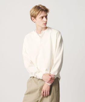 BEAUTY&YOUTH/”THE HEAVY”10oz ヘビー ワイド ヘンリーネック カットソー/Tシャツ / カットソー
