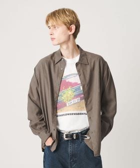BEAUTY&YOUTH/スエードタッチ レギュラー スクエア シャツ FORM型/シャツ / ブラウス