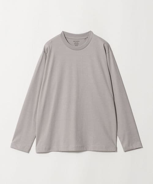 BEAUTY&YOUTH/ハイゲージ オーガニック クルーネック カットソー 抗菌防臭/Tシャツ / カットソー