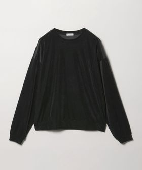 BEAUTY&YOUTH/【WEB限定】シアーベロア スウェット Tシャツ/Tシャツ / カットソー
