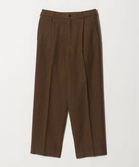ATON/＜ATON＞TWEED LOOSE FIT PANTS/スラックス/イージーパンツ
