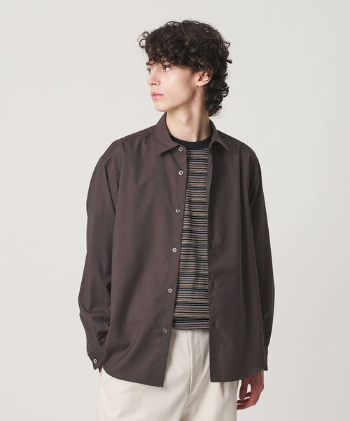 BEAUTY&YOUTH/尾州 ウーステッド レギュラー シャツ GRANDE TAPERD型 ウォッシャブル MADE IN JAPAN/シャツ / ブラウス