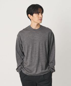 BEAUTY&YOUTH/ウォッシャブル ウール ロングスリーブ Tシャツ/Tシャツ / カットソー