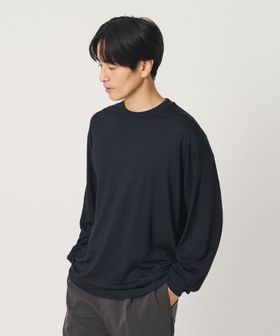BEAUTY&YOUTH/ウォッシャブル ウール ロングスリーブ Tシャツ/Tシャツ / カットソー