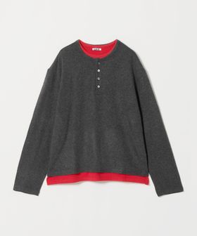 coor/＜coor＞ヘンリーネック レイヤード Tシャツ/ニット / セーター