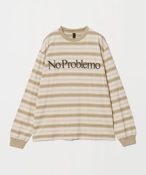 No Problemo/＜No Problemo＞ストライプ ロングスリーブ Tシャツ/Tシャツ / カットソー