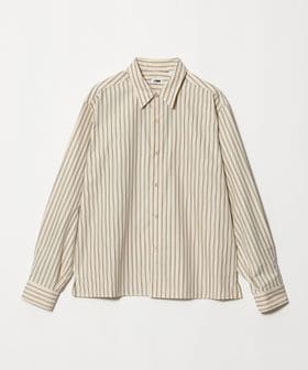 H BEAUTY&YOUTH/＜H＞スリーク ストライプ スリット レギュラーカラーシャツ/シャツ / ブラウス