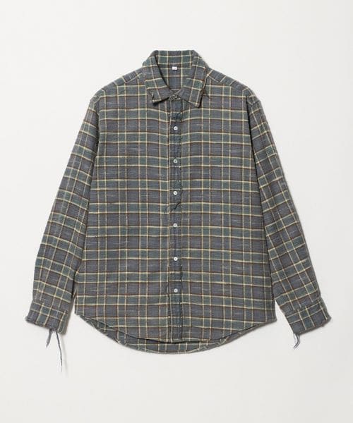 ISSUETHINGS/＜ISSUETHINGS＞TYPE127 FADED CHECKED SHIRT/シャツ/シャツ / ブラウス