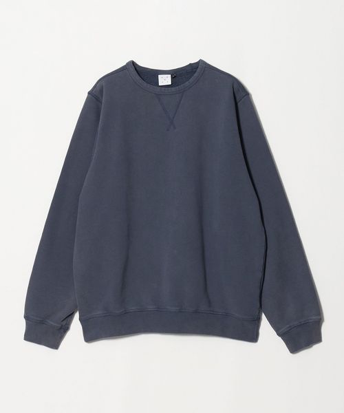 POP TRADING COMPANY/＜POP TRADING COMPANY＞ネイビー ウォッシュ ロゴ スウェット/スウェット / パーカー