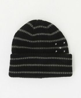 POP TRADING COMPANY/＜POP TRADING COMAPNY＞ストライプ ビーニー/ニットキャップ