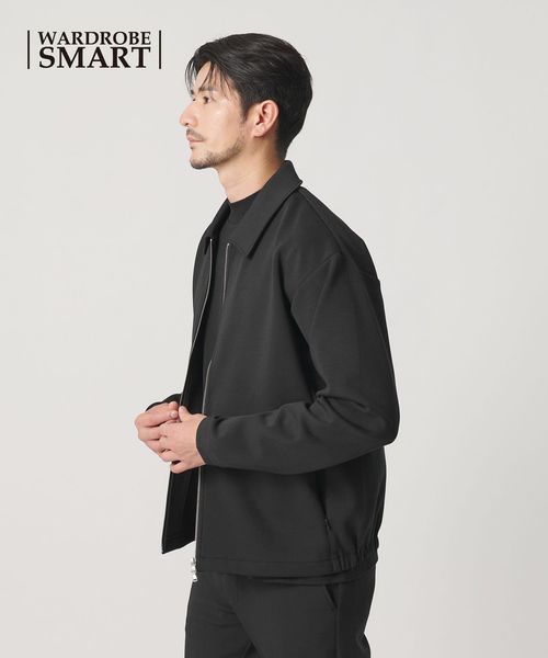 BEAUTY&YOUTH/【WEB限定 WARDROBE SMART】ダブルニット ハリントン ジャケット/セットアップ対応 【抗菌・防臭】/その他コート / ブルゾン