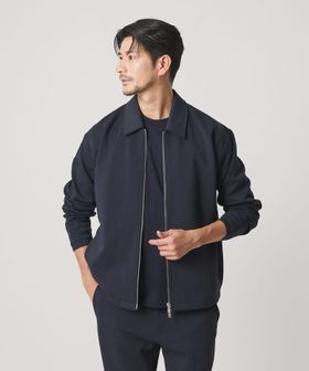 BEAUTY&YOUTH/【WEB限定 WARDROBE SMART】ダブルニット ハリントン ジャケット/セットアップ対応 【抗菌・防臭】/その他コート / ブルゾン