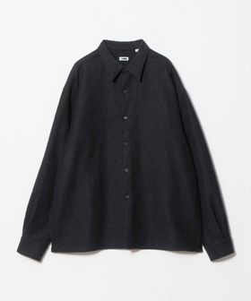 H BEAUTY&YOUTH/＜H＞ミルドフランネル レギュラーカラーシャツ/シャツ / ブラウス