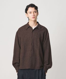 H BEAUTY&YOUTH/＜H＞ミルドフランネル レギュラーカラーシャツ/シャツ / ブラウス