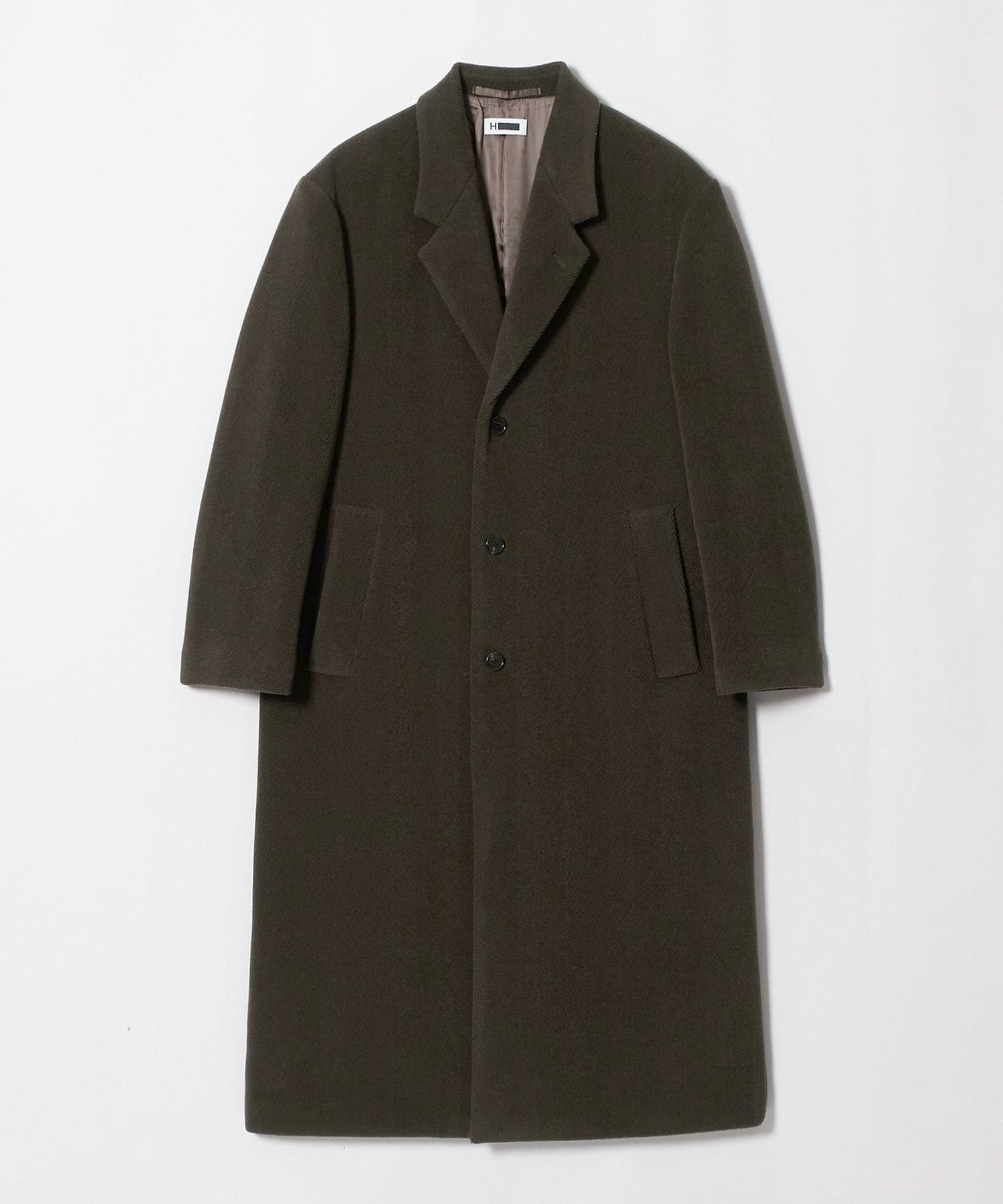 H BEAUTY&YOUTH UNITED ARROWS チェスターコート H＞カットパイル チェスターコート
