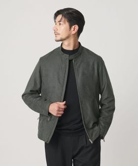 BEAUTY&YOUTH/【WEB限定 WARDROBE SMART】スエードライク シングル ライダースジャケット/ライダース