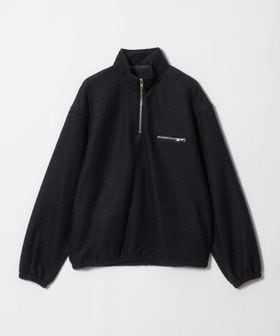 H BEAUTY&YOUTH/＜H＞スライバーウール ハーフジップ プルオーバー/その他トップス