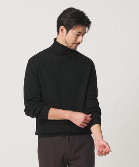BEAUTY&YOUTH/【WEB限定 WARDROBE SMART】マシーンウォッシャブル ウールミックス アゼ タートルネック/ニット / セーター