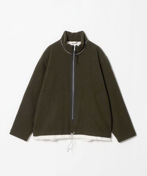 CAMIEL FORTGENS/＜CAMIEL FORTGENS＞FLEECE ANORAK GREEN/アノラック/その他コート / ブルゾン