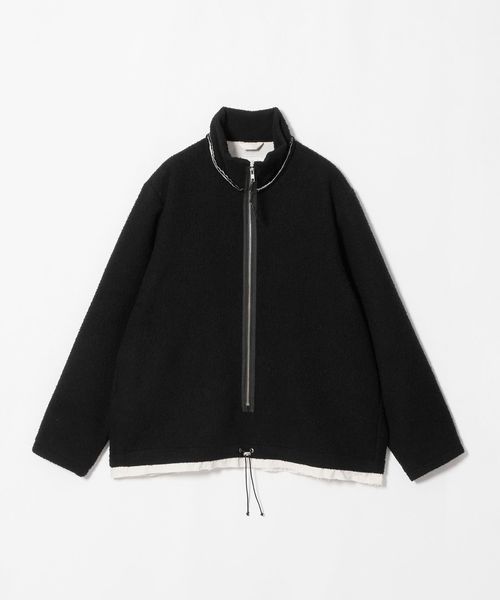 CAMIEL FORTGENS/＜CAMIEL FORTGENS＞FLEECE ANORAK BLACK/アノラック/その他コート / ブルゾン