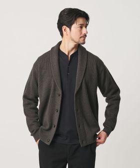 BEAUTY&YOUTH/【WEB限定 WARDROBE SMART】ウォッシャブル ショールカラー カーディガン/カーディガン / ボレロ