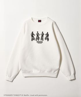 STRANGER THINGS/【別注】＜STRANGER THINGS＞プリント スウェット 1/スウェット / パーカー