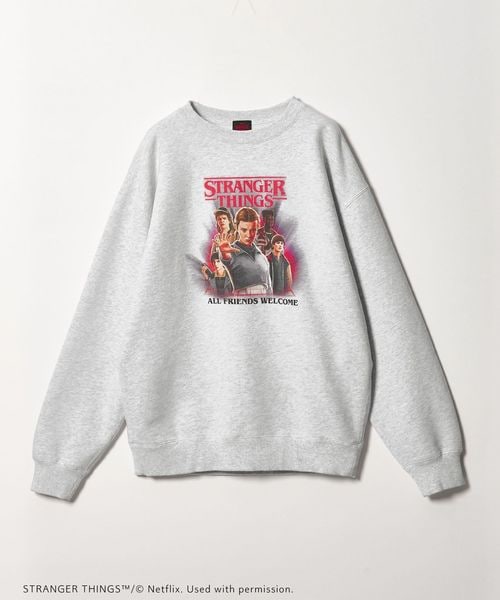 STRANGER THINGS/【別注】＜STRANGER THINGS＞プリント スウェット 2/スウェット / パーカー