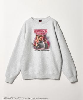 STRANGER THINGS/【別注】＜STRANGER THINGS＞プリント スウェット 2/スウェット / パーカー