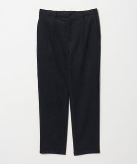 BEAUTY&YOUTH/ブラッシュド ツイル 1プリーツ テーパード パンツ NO.5 セットアップ対応 ヨコストレッチ/セットアップ パンツ
