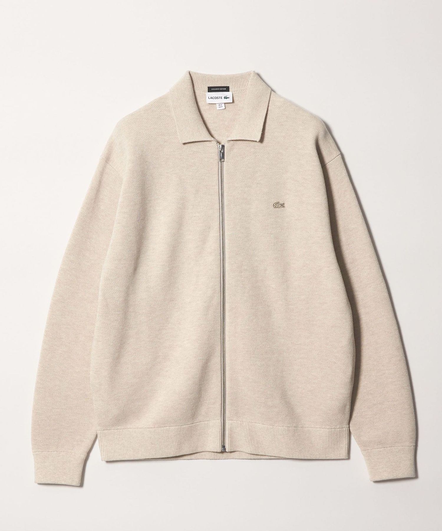 LACOSTE for BEAUTY&YOUTH＞ジップ カーディガン