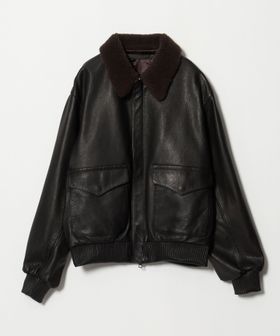 H BEAUTY&YOUTH/＜H＞バッファローレザー TYPE G―1ジャケット/その他コート / ブルゾン