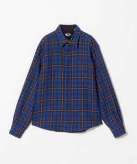 H BEAUTY&YOUTH/＜H＞ウールネルチェック レギュラーカラーシャツ/シャツ / ブラウス