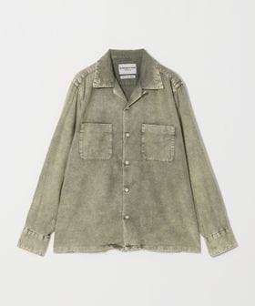 NOMARHYTHM TEXTILE/＜NOMARHYTHM TEXTILE＞ハンド ダイ フランネル シャツ/シャツ / ブラウス