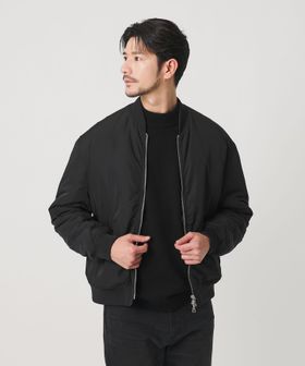 BEAUTY&YOUTH/【WEB限定 WARDROBE SMART】ツイル パデッド MA―1 ジャケット/中綿 / キルティングジャケット