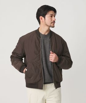 BEAUTY&YOUTH/【WEB限定 WARDROBE SMART】ツイル パデッド MA―1 ジャケット/中綿 / キルティングジャケット