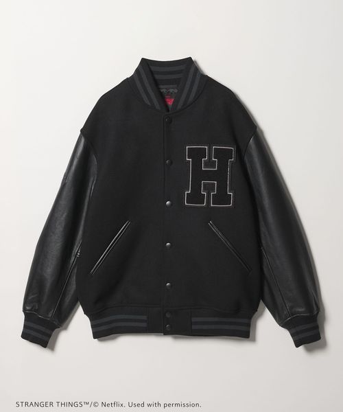 STRANGER THINGS/【別注】＜STRANGER THINGS＞バーシティ ジャケット/その他コート / ブルゾン