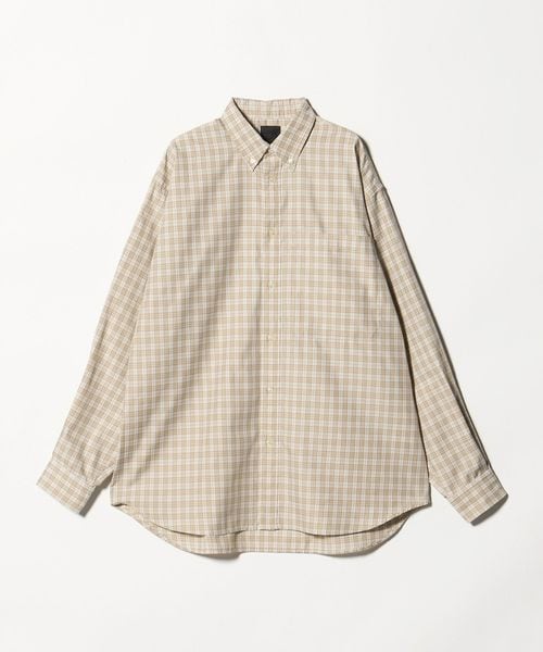 DAIWA PIER39/＜DAIWA PIER39＞TECH BUTTON DOWN SHIRT L/S GREN PLAID/シャツ / ブラウス