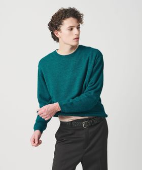 BEAUTY&YOUTH/WJQ カットオフ クルーネック ニット ウォッシャブル/ニット / セーター