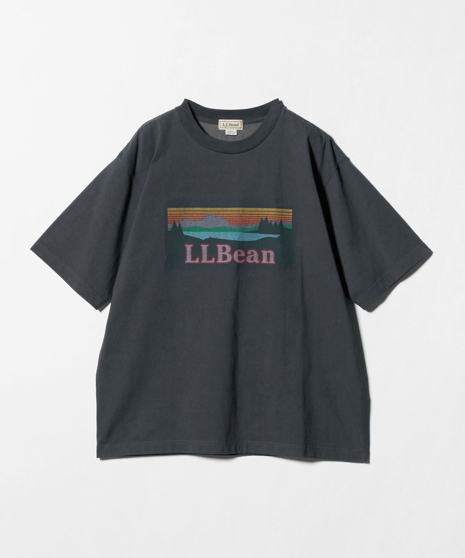 L.L.BEAN＞ モリル ショートスリーブ カタディン ロゴ Tシャツ UVカット