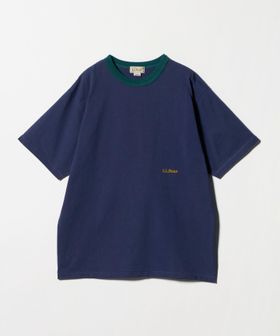 L.L.Bean/【WEB限定】＜L.L.BEAN＞ モリル ショートスリーブ リンガー Tシャツ/Tシャツ / カットソー