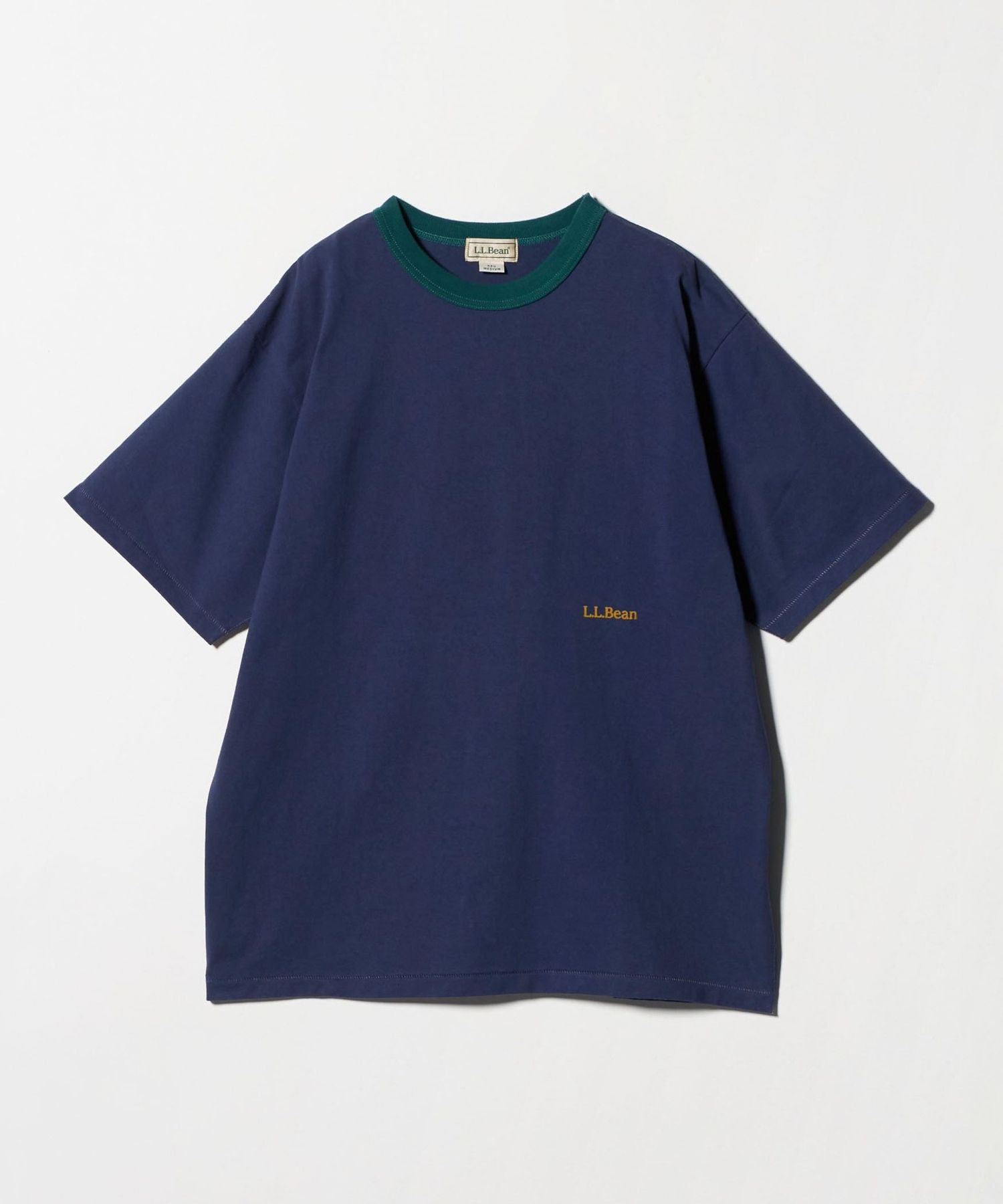 L.L.BEAN＞ モリル ショートスリーブ リンガー Tシャツ UVカット