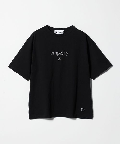 ESPOIR/＜ESPOIR＞EMPATHY Tシャツ/Tシャツ / カットソー