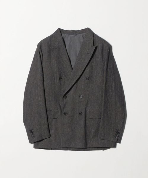 blurhms/＜blurhms＞ミックス ネップ ダブルブレスト ジャケット/その他ジャケット / スーツ / セットアップ
