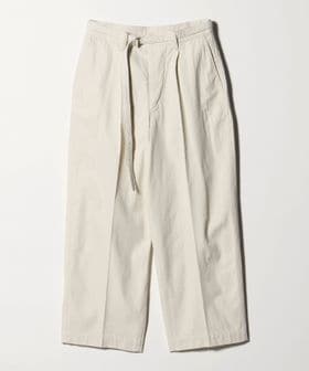 blurhms/＜blurhms＞ハードツイスト ギャバジン ベルテッドトラウザーズ/スラックス