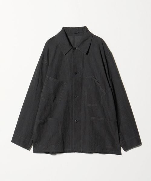 blurhms/＜blurhms＞シルクコットン ボイル ワークジャケット/カバ―オール