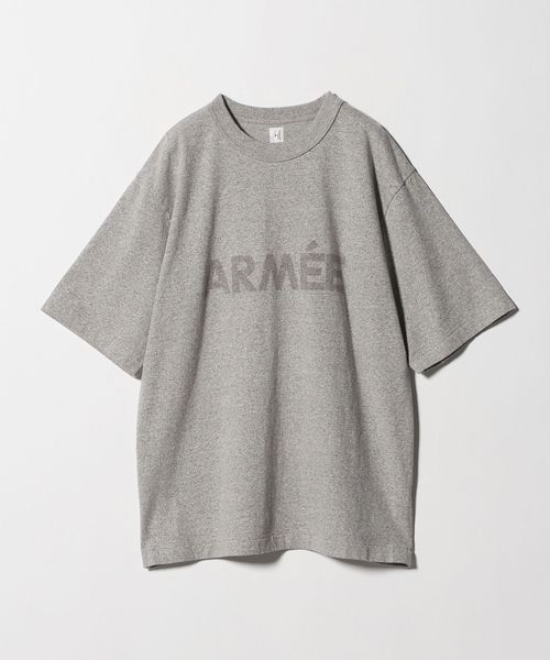 blurhms/＜blurhms＞ROOTSTOCK ARMEE プリント Tシャツ/Tシャツ / カットソー